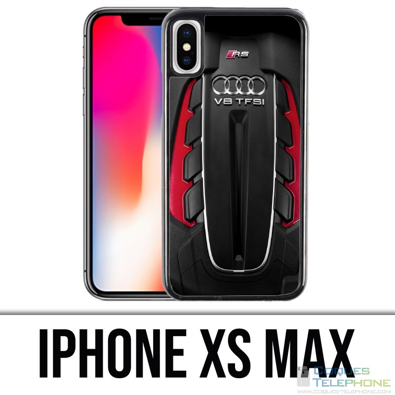 Custodia per iPhone XS Max - Motore Audi V8 2