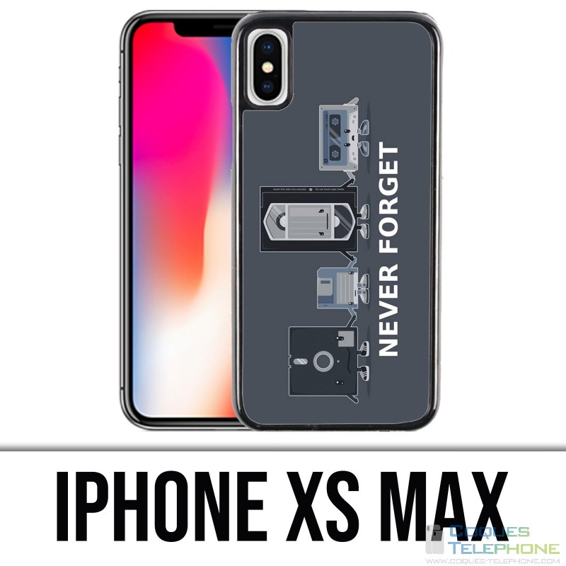 Custodia per iPhone XS Max - Never Forget Vintage