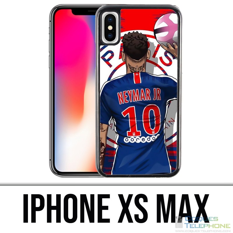 Coque iPhone XS MAX - Neymar Psg