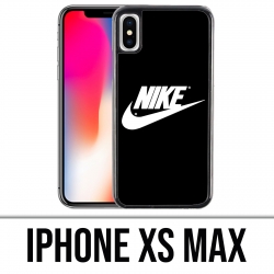 Custodia per iPhone XS Max - Logo Nike nero