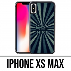 Funda para iPhone XS Max - Logotipo Nike Vintage
