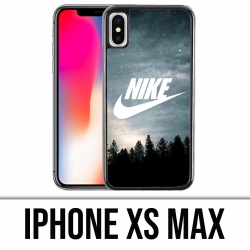 Custodia per iPhone XS Max - Logo Nike in legno