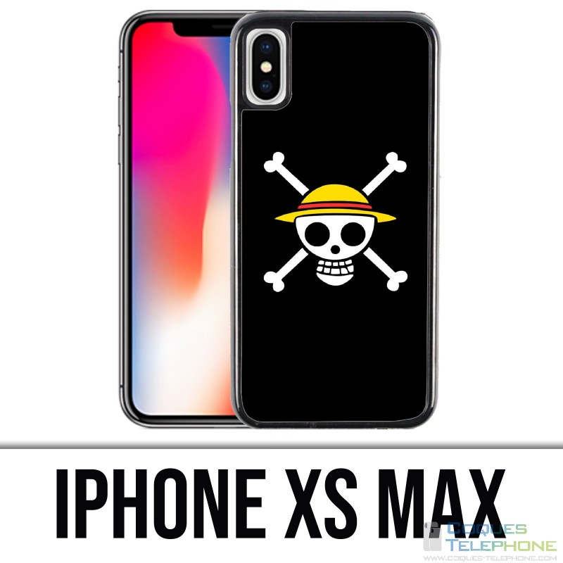 Custodia per iPhone XS Max - One Piece Logo Name