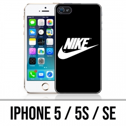 Coque iPhone 5 / 5S / SE - Nike Logo Noir