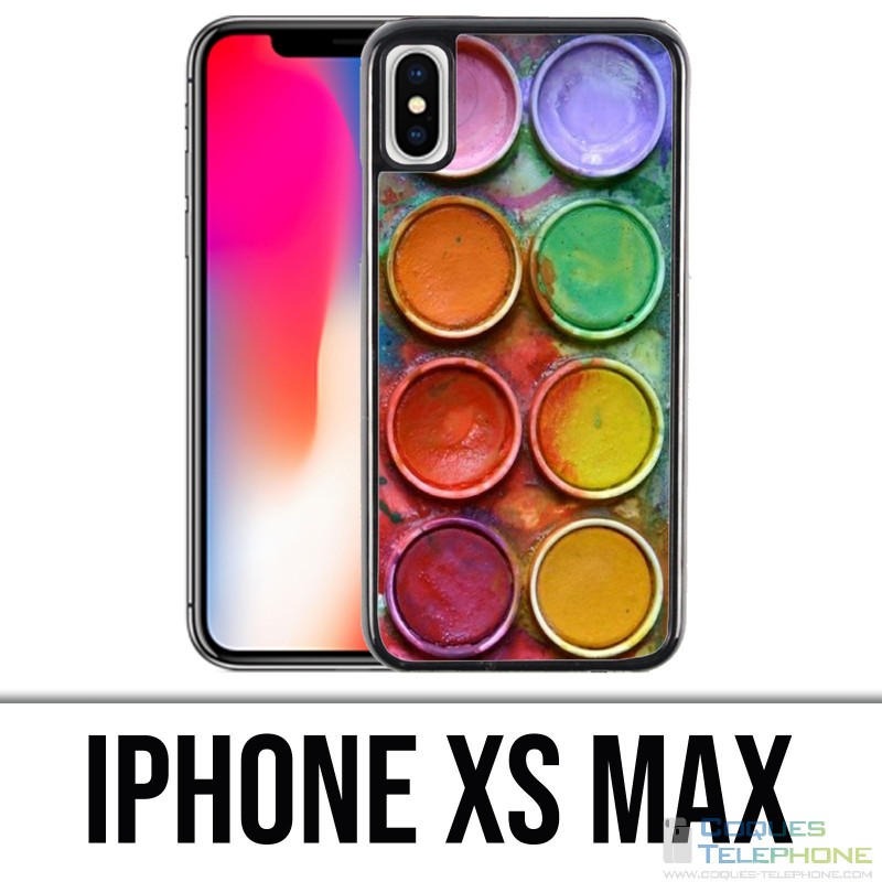 Coque iPhone XS Max - Palette Peinture