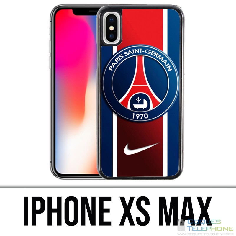Coque iPhone XS MAX - Paris Saint Germain Psg Nike