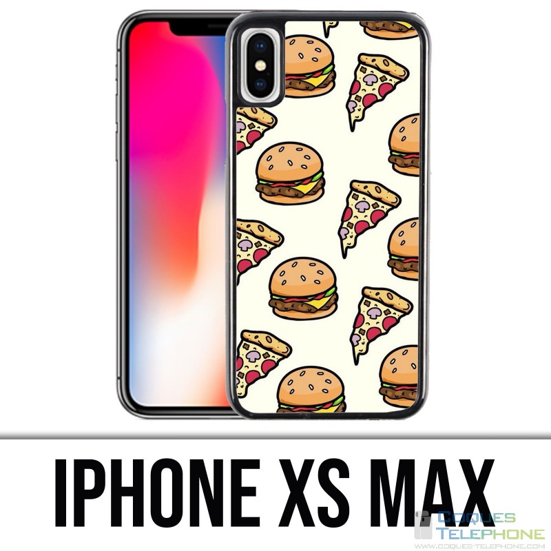 Custodia per iPhone XS Max - Pizza Burger