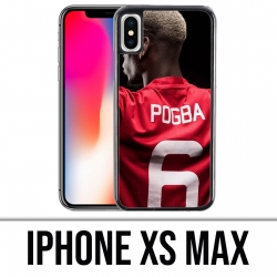 Coque iPhone XS MAX - Pogba Manchester