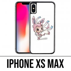 Coque iPhone XS MAX - Pokémon bébé Nymphali