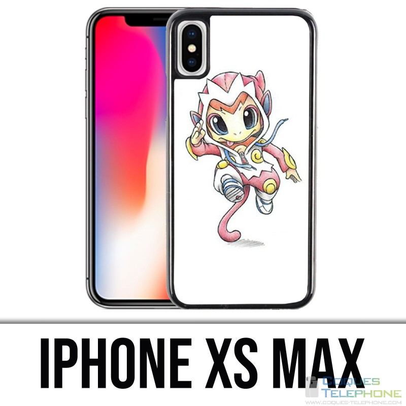 Coque iPhone XS MAX - Pokémon bébé Ouisticram