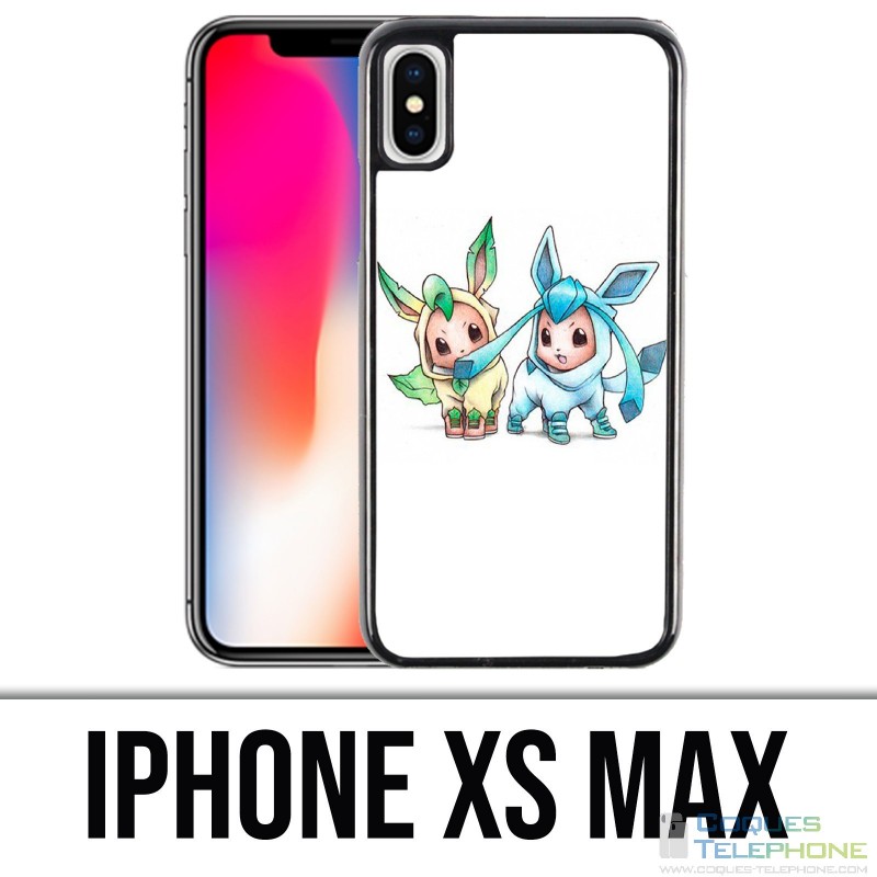 Coque iPhone XS MAX - Pokémon bébé Phyllali