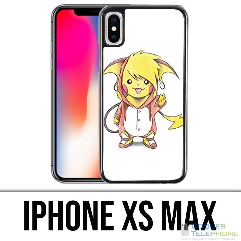 Coque iPhone XS MAX - Pokémon bébé Raichu