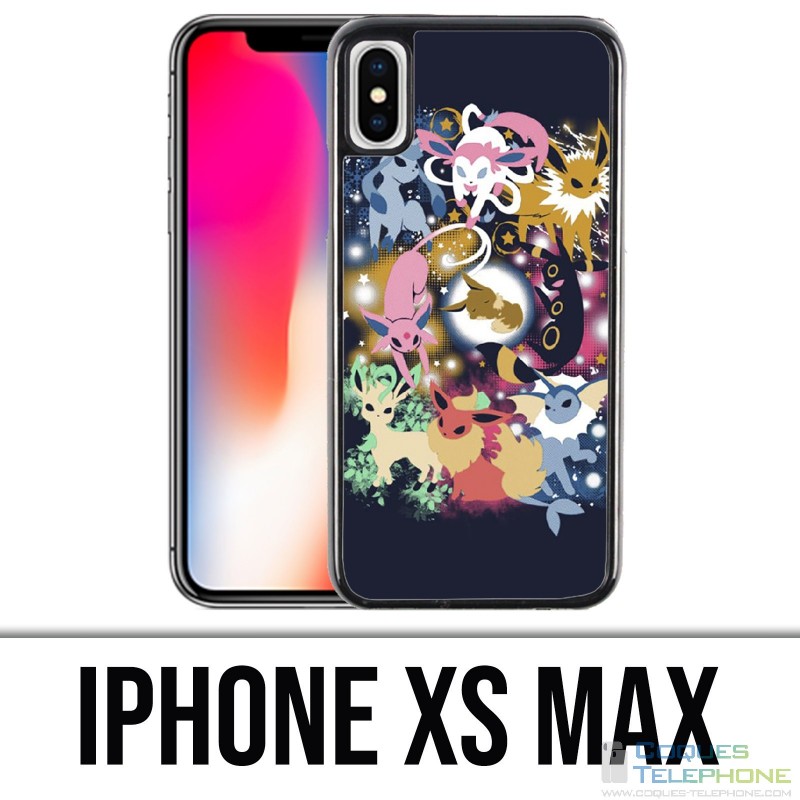 Custodia per iPhone XS Max - Evoluzioni Pokémon
