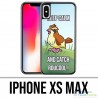 Coque iPhone XS MAX - Pokémon Go Catch Roucool