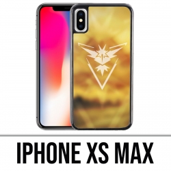 Funda iPhone XS Max - Pokémon Go Team Yellow