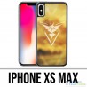 Coque iPhone XS MAX - Pokémon Go Team Jaune