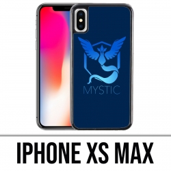 Funda iPhone XS Max - Pokémon Go Team Msytic Blue