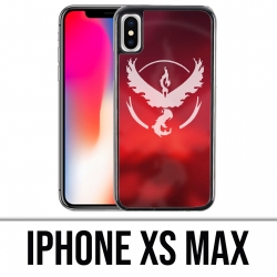Coque iPhone XS MAX - Pokémon Go Team Rouge