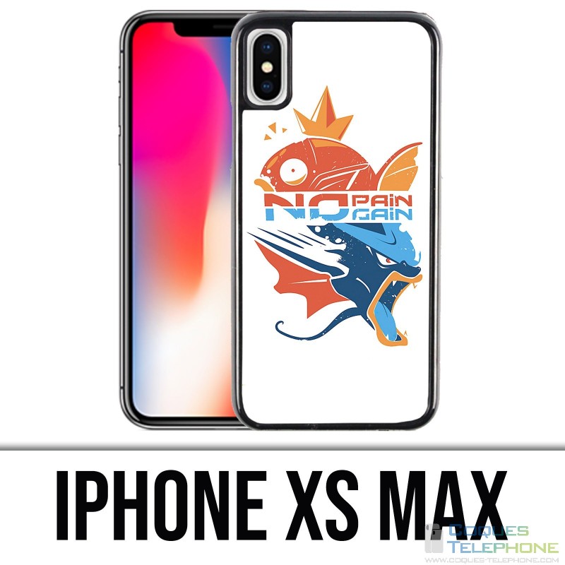 Custodia iPhone XS Max - Pokémon No Pain No Gain