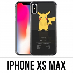 Coque iPhone XS MAX - Pokémon Pikachu