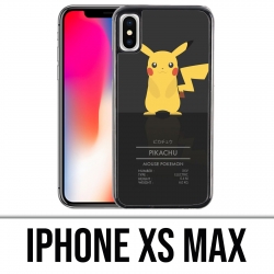 Funda iPhone XS Max - Pokémon Pikachu