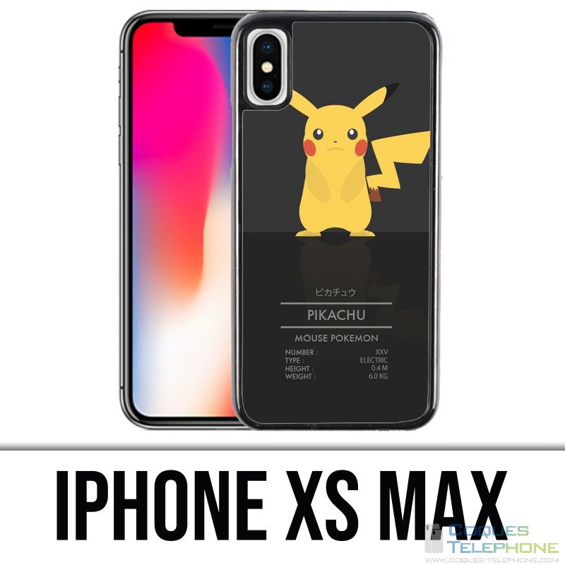 Custodia iPhone XS Max - Pokémon Pikachu