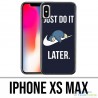 Custodia per iPhone XS Max - Pokémon Ronflex Fallo dopo