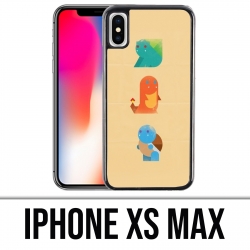 Coque iPhone XS MAX - Pokémon Abstrait