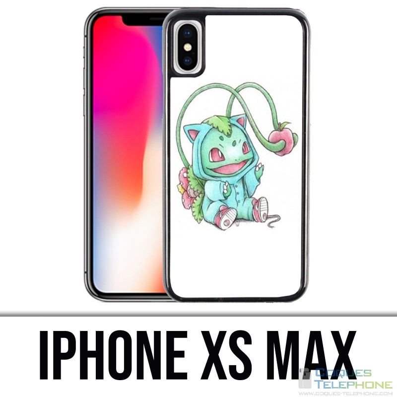 Coque iPhone XS MAX - Pokémon Bébé Bulbizarre