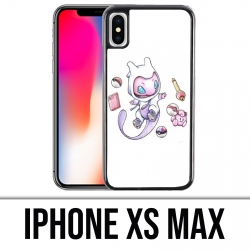 Coque iPhone XS MAX - Pokémon Bébé Mew