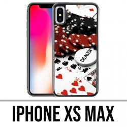 Coque iPhone XS Max - Poker Dealer