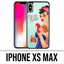 Coque iPhone XS MAX - Princesse Disney Blanche Neige Pinup