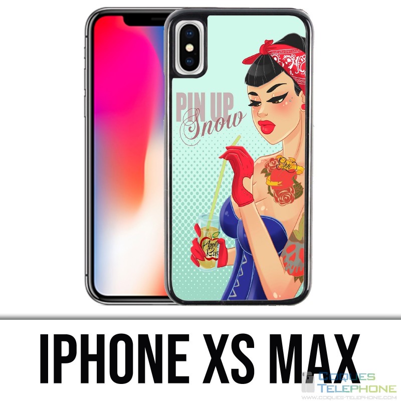 Custodia iPhone XS Max - Principessa Disney Biancaneve Pinup