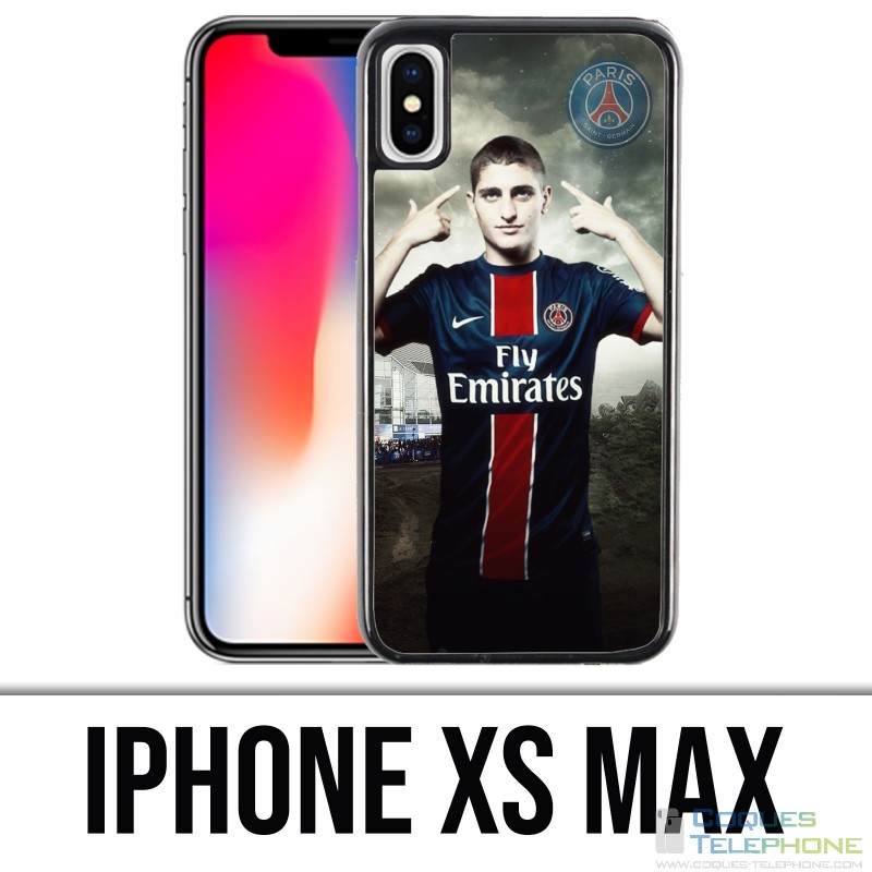 Coque iPhone XS MAX - PSG Marco Veratti