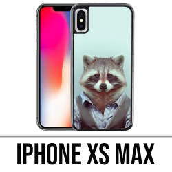 Funda iPhone XS Max - Disfraz de mapache