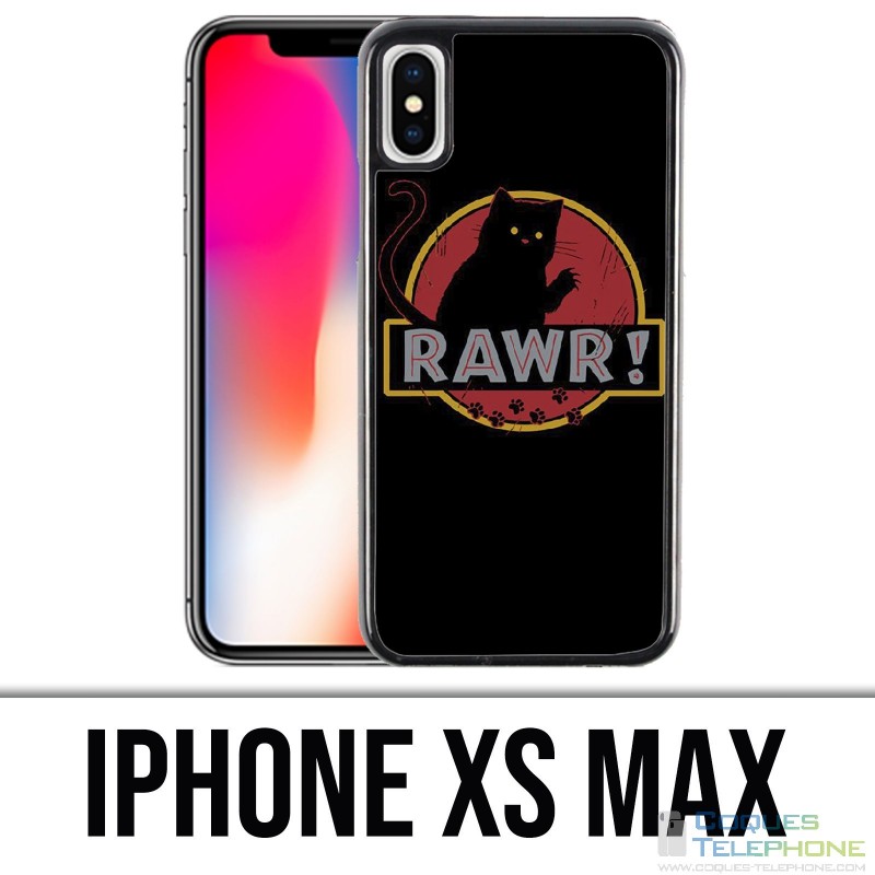 Coque iPhone XS MAX - Rawr Jurassic Park
