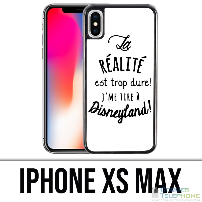 XS Max iPhone Case - Reality Is Too Hard I shoot at Disneyland