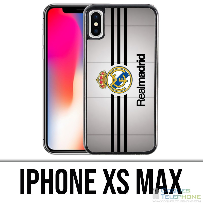 Coque iPhone XS MAX - Real Madrid Bandes