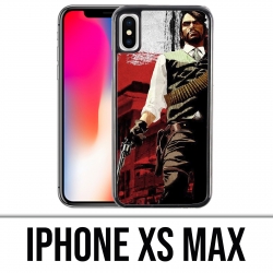 XS maximaler iPhone Fall - rote tote Erlösung Sun