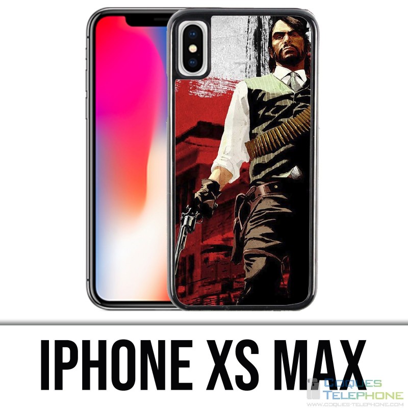 Coque iPhone XS MAX - Red Dead Redemption Sun