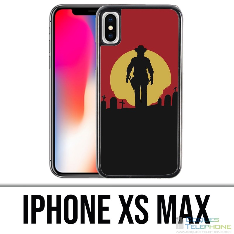 XS maximaler iPhone Fall - rote tote Erlösung