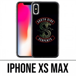 Funda para iPhone XS Max - Logotipo de la serpiente del lado sur de Riderdale