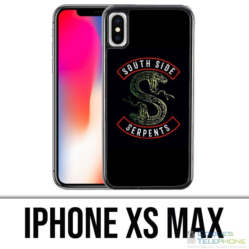 Funda para iPhone XS Max - Logotipo de la serpiente del lado sur de Riderdale