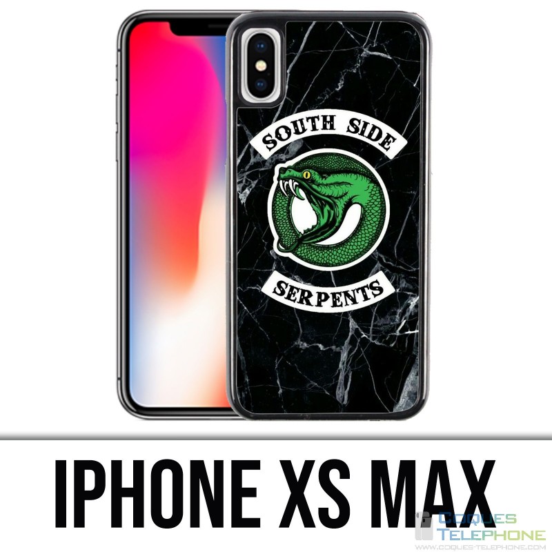 Funda para iPhone XS Max - Mármol de serpiente de Riverdale South Side