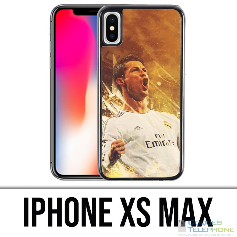Coque iPhone XS MAX - Ronaldo Cr7