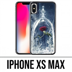 Coque iPhone XS MAX - Rose Belle Et La Bete