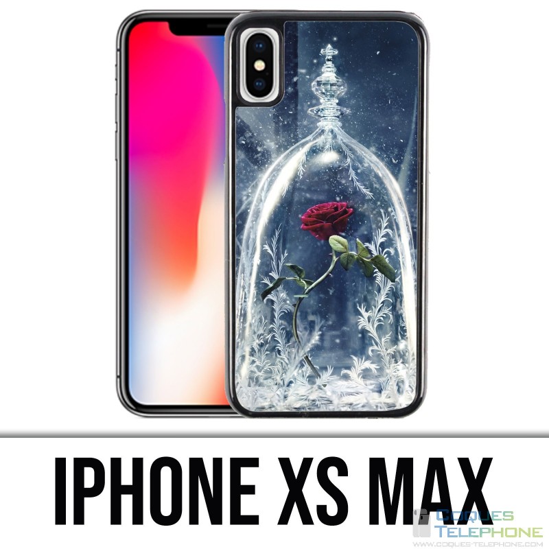Custodia per iPhone XS Max - Rose Belle Et La Bete