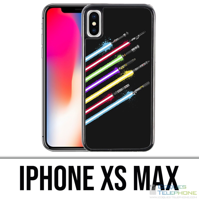 Coque iPhone XS MAX - Sabre Laser Star Wars