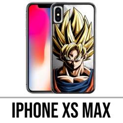 Coque iPhone XS MAX - Sangoku Mur Dragon Ball Super