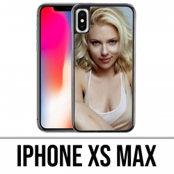 Custodia per iPhone XS Max - Scarlett Johansson Sexy